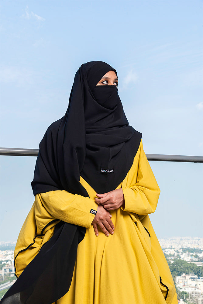 Yellow Wardah Kaftan