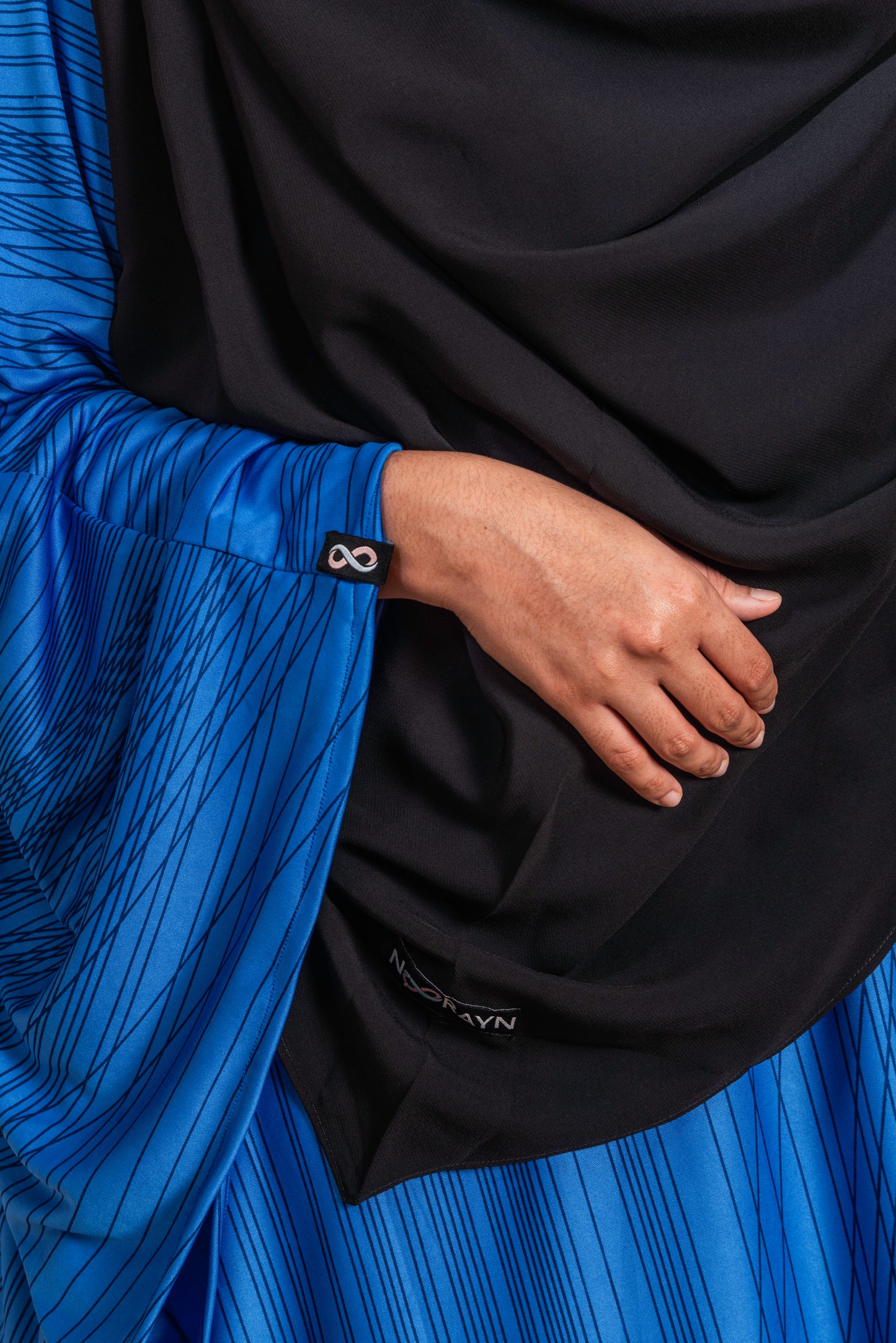 American Blue Muzna Winged Kaftan
