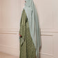 Forest Green Minahil Cardigan Abaya